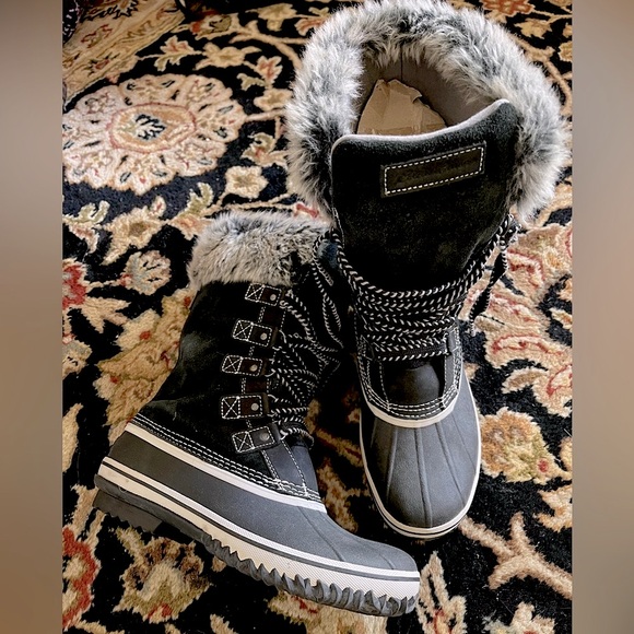 Eddie Bauer Pack Boot Sz 8.5M NWOT - Picture 2 of 8